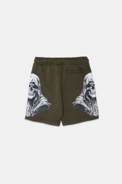 Arsenic Logo Print Youth Shorts