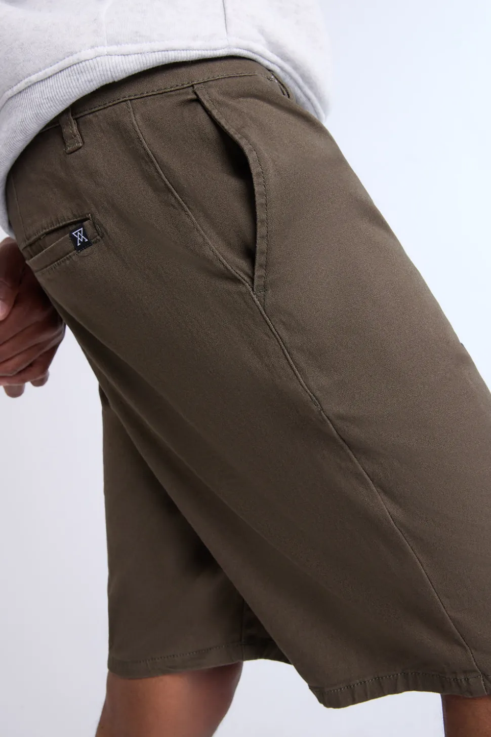 Arsenic Mens 10" Twill Chino Shorts