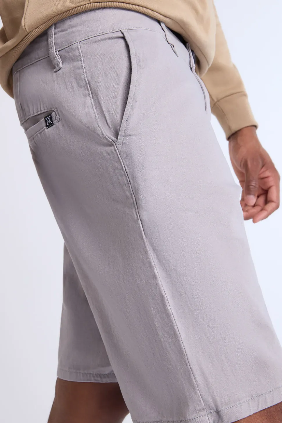 Arsenic Mens 10" Twill Chino Shorts