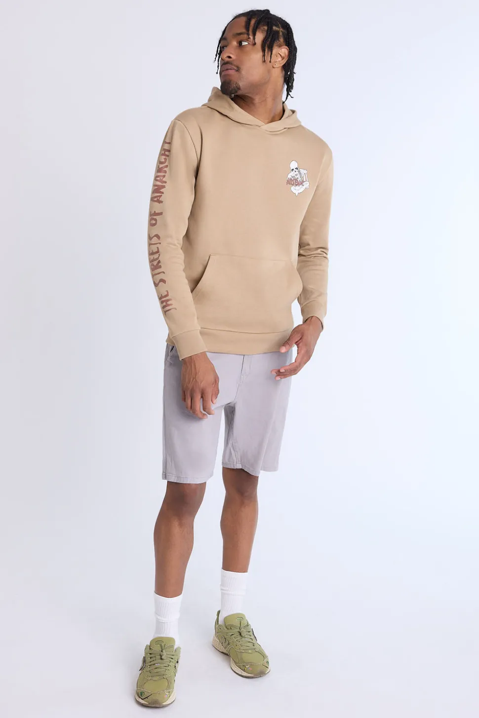 Arsenic Mens 10" Twill Chino Shorts