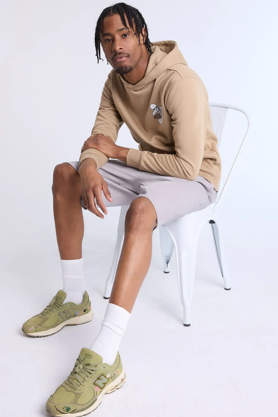 Arsenic Mens 10" Twill Chino Shorts
