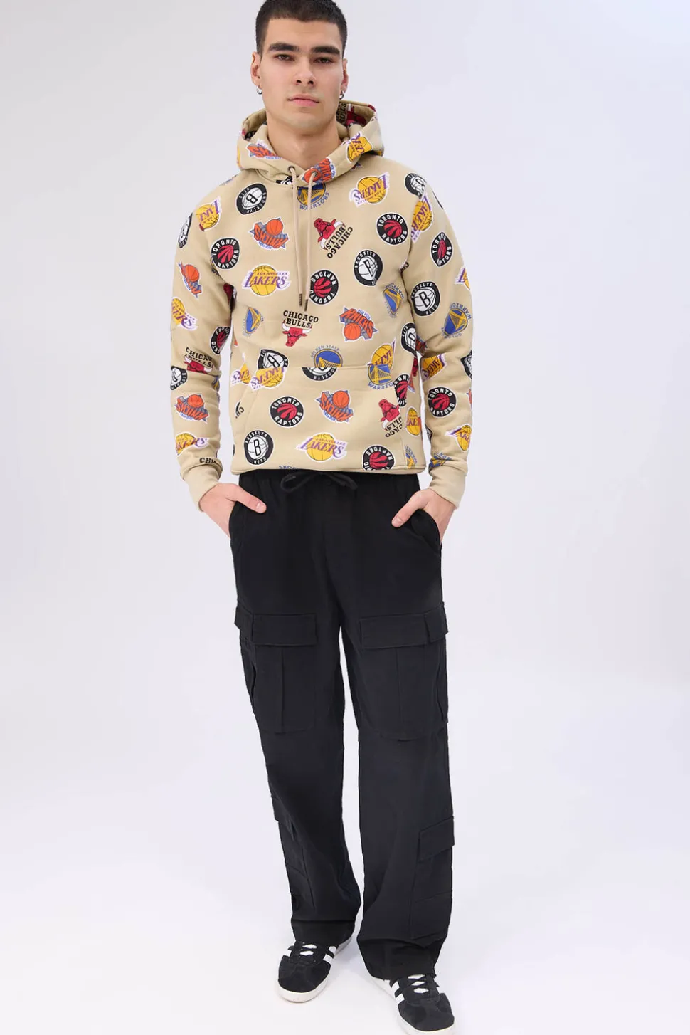 Arsenic Mens Baggy Cargo Pant