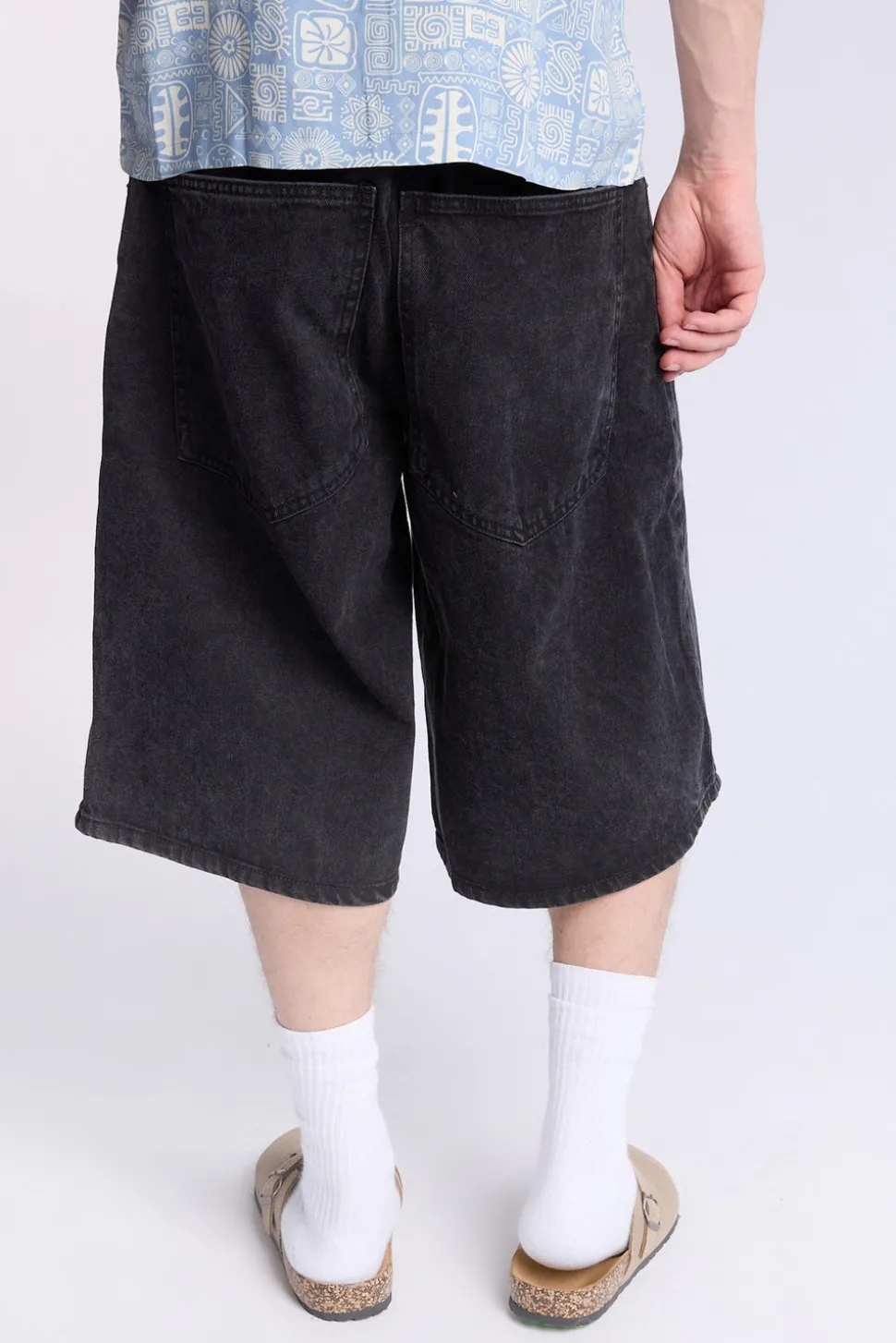 Arsenic Mens Baggy Denim Shorts