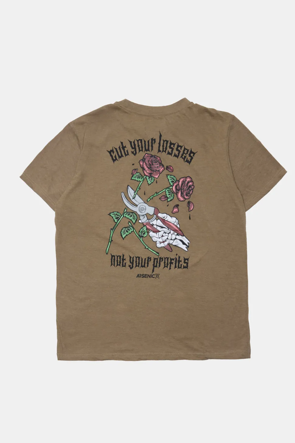 Arsenic Mens Cut Your Losses T-Shirt
