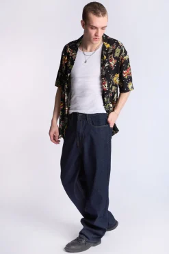 Arsenic Mens DSW Baggy Rigid Jeans