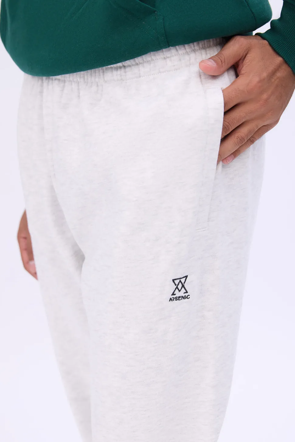 Arsenic Mens Embroidered Logo Sweatpant