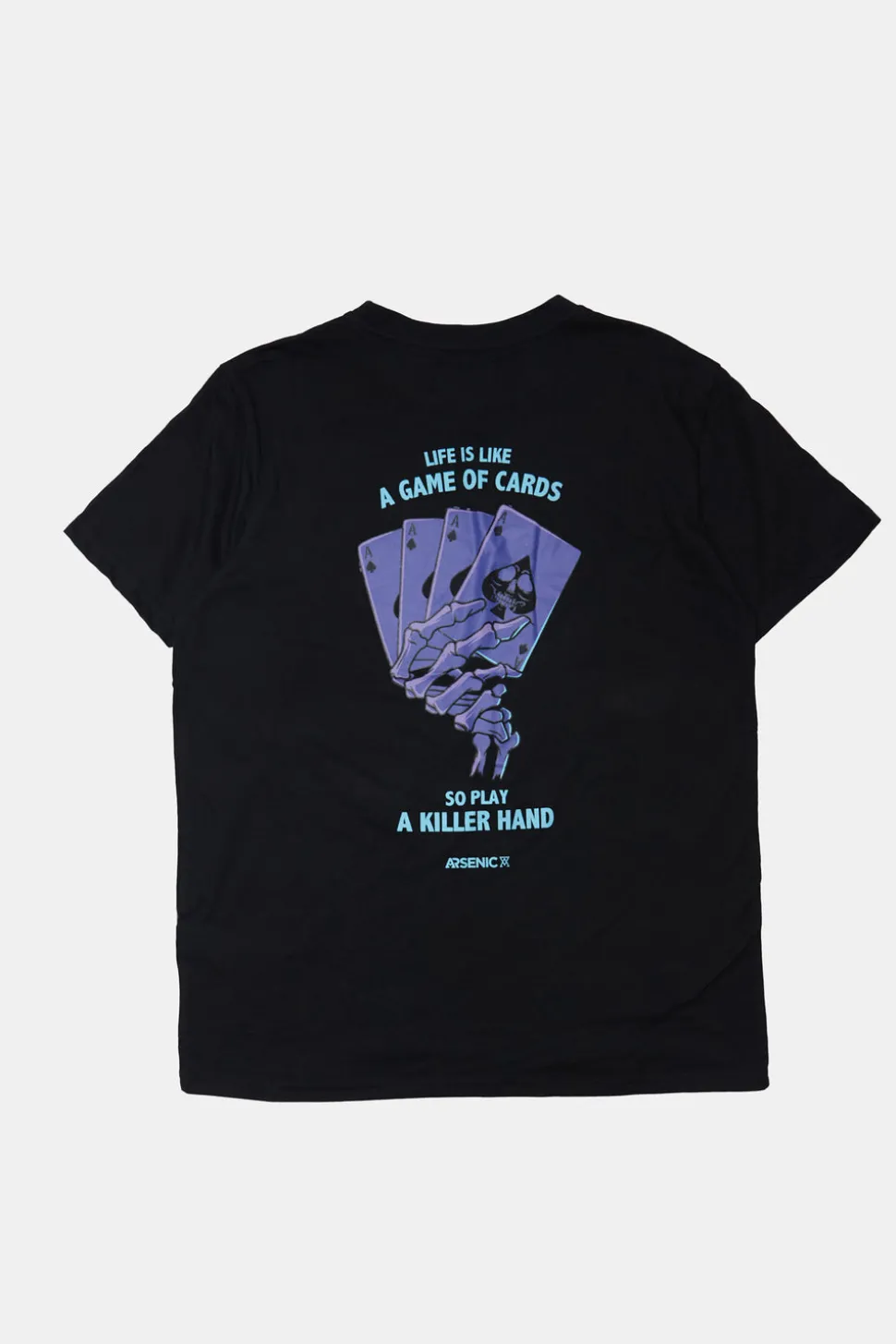 Arsenic Mens Game Of Cards T-Shirt