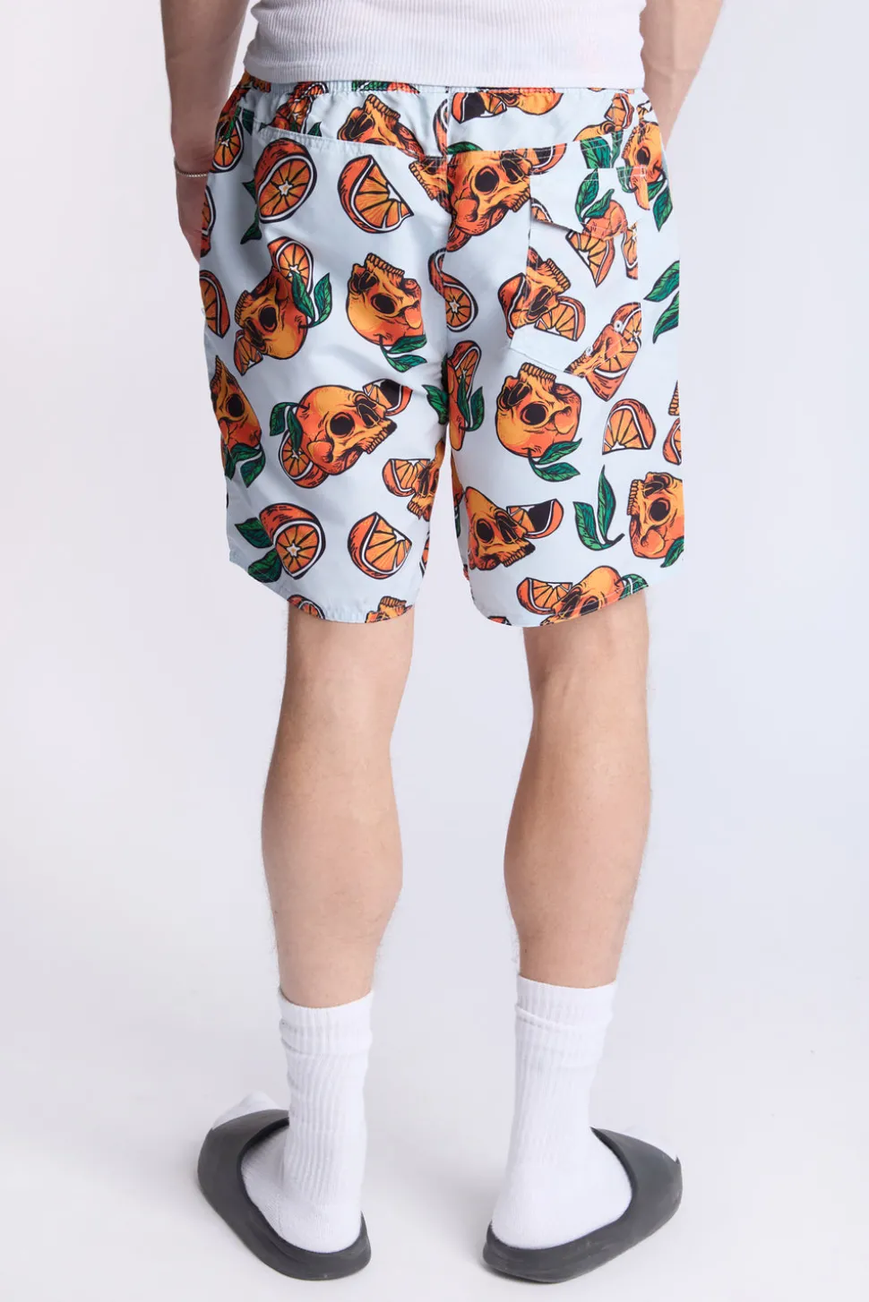 Arsenic Mens Graphic Beach Shorts