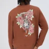 Arsenic Mens Graphic Crewneck Sweatshirt