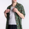 Arsenic Mens Kaleidoscope Print Button-Up