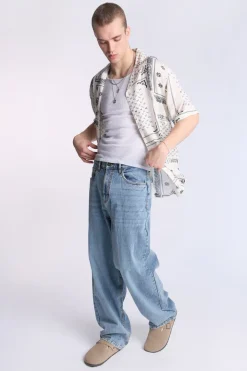 Arsenic Mens MSW Baggy Rigid Jeans