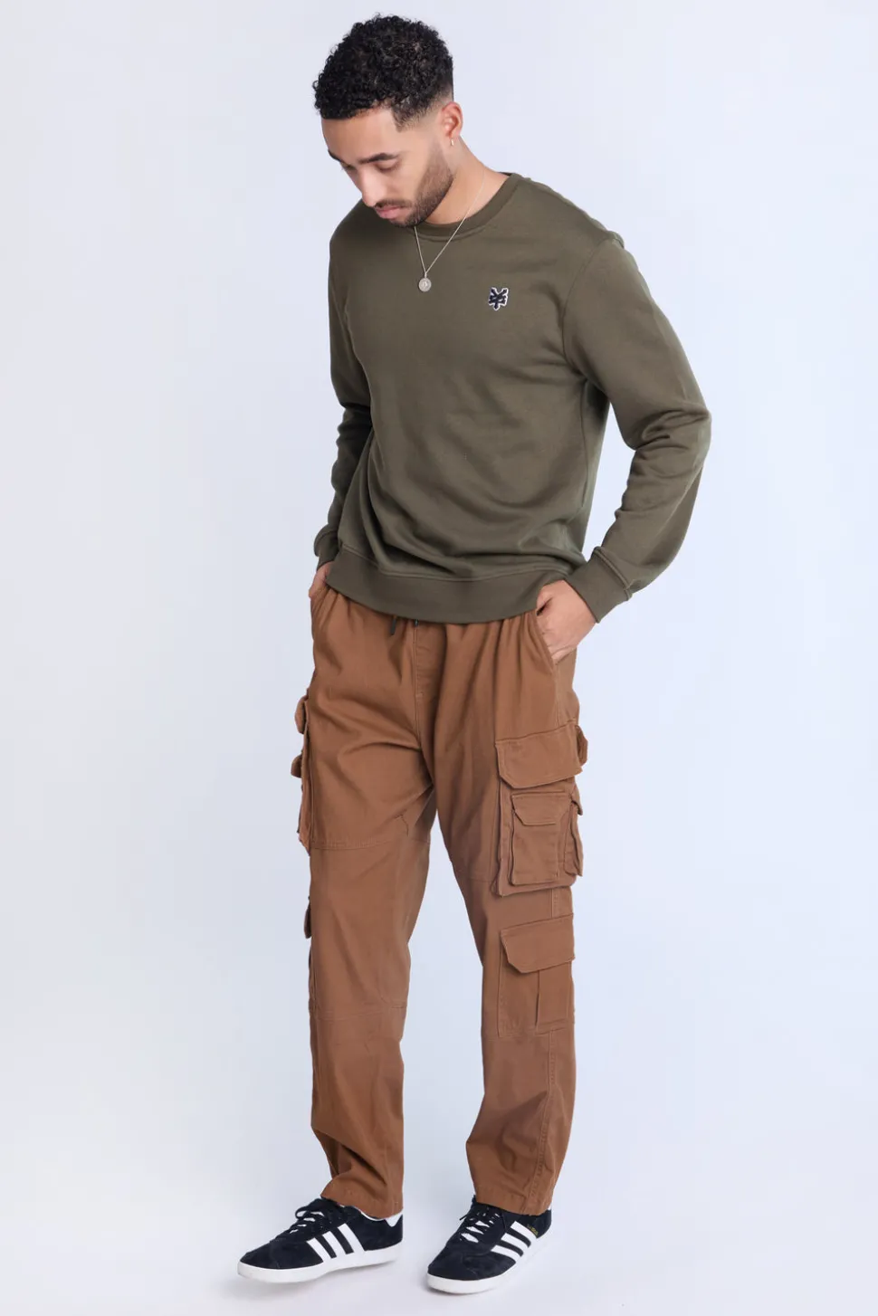 Arsenic Mens Twill Cargo Pant
