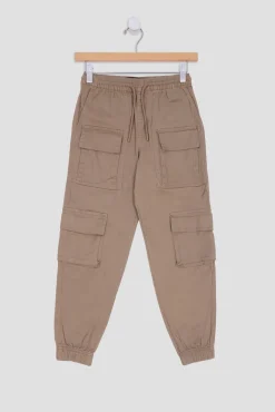 Arsenic Youth Relaxed Twill Cargo Jogger
