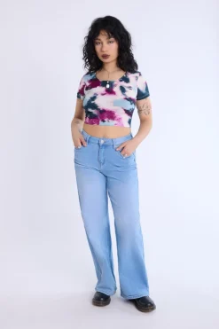Double Ring Cropped Tee