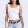 Floral Print Tank Top