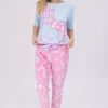 Hello Kitty 2-Piece Pajama Tee & Velour Jogger Set