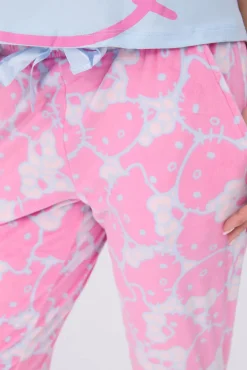 Hello Kitty 2-Piece Pajama Tee & Velour Jogger Set