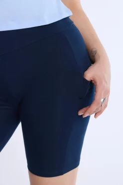 High-Rise Pocket Bike Shorts