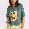 Keroppi 2-Piece Pajama Tee & Shorts Set