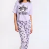 Kuromi 2-Piece Pajama Tee & Jogger Set
