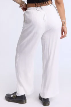 Lined Wide Leg Pant