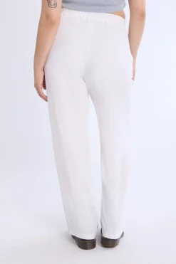 Lined Wide-Leg Pant