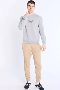 Mens Basic Twill Jogger