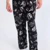 Mens Beetlejuice Pajama Bottoms