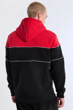 Mens Chicago Bulls Colour Block Hoodie
