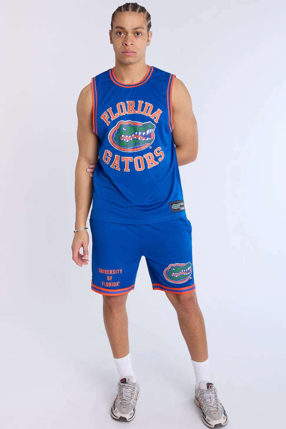 Mens Florida Gators Mesh Tank Top