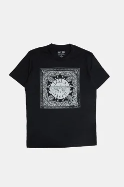 Mens Guns N' Roses Paisley Print T-Shirt