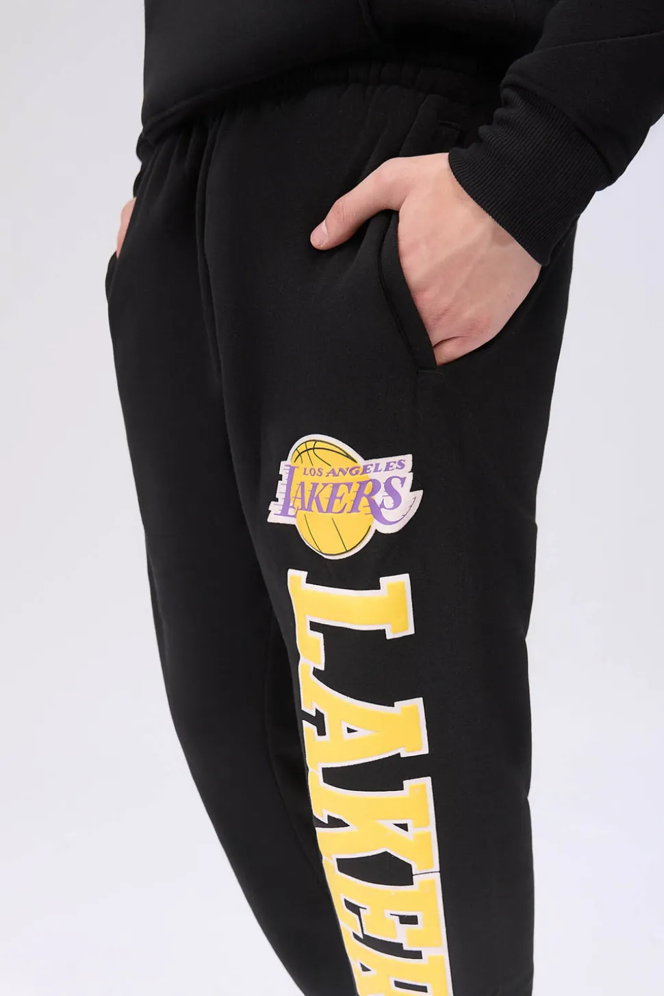 Mens LA Lakers Logo Sweatpant