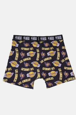 Mens LA Lakers Print Boxer Brief