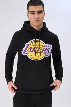 Mens Los Angeles Lakers Chenille Logo Hoodie