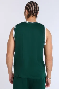 Mens Michigan State University Spartans Mesh Tank Top