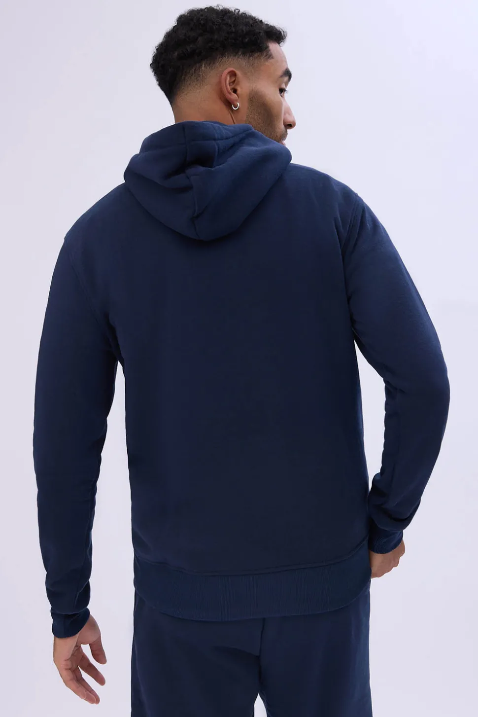 Mens North Carolina Tar Heels Chenille Logo Hoodie
