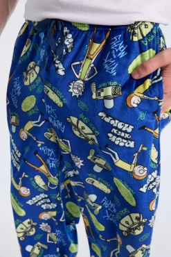 Mens Rick And Morty Pajama Bottoms