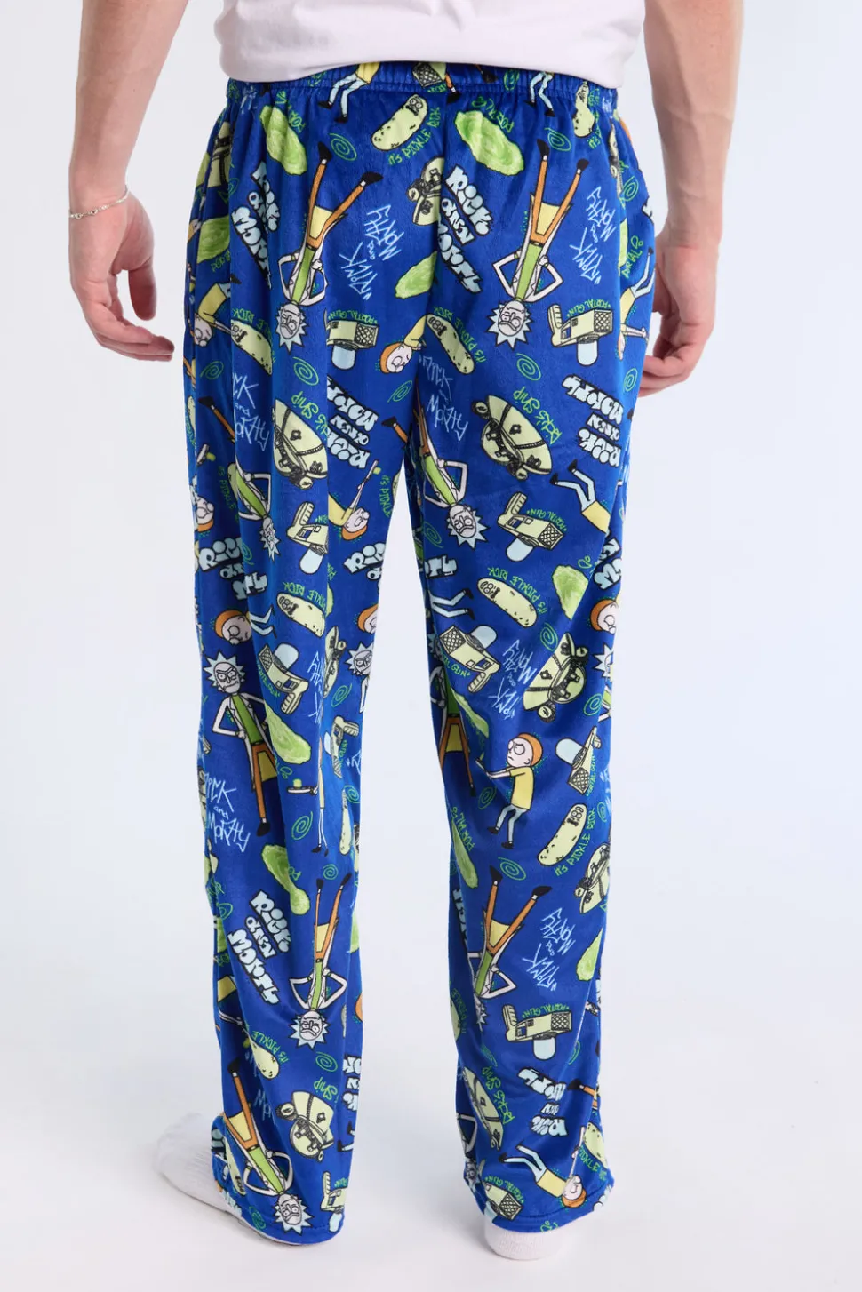 Mens Rick And Morty Pajama Bottoms