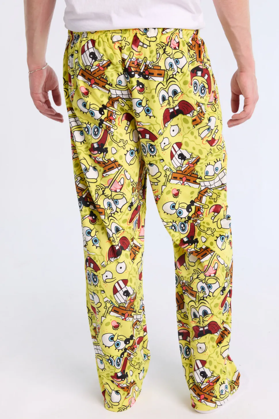 Mens SpongeBob SquarePants Pajama Bottoms