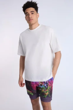 Mens TMNT Beach Short 7"