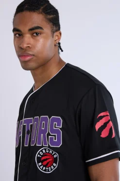 Mens Toronto Raptors Black Mesh Jersey