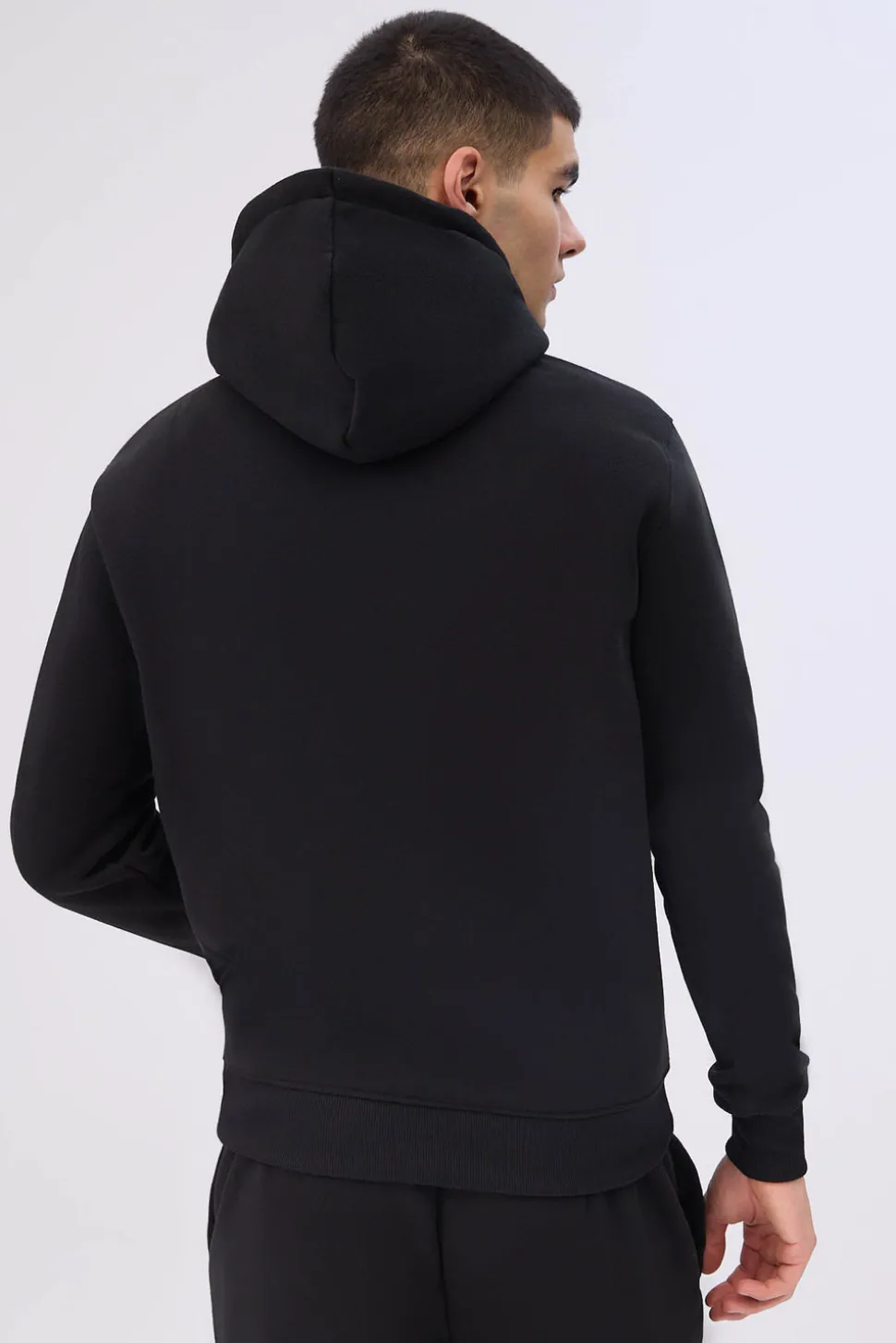 Mens Toronto Raptors Chenille Logo Hoodie