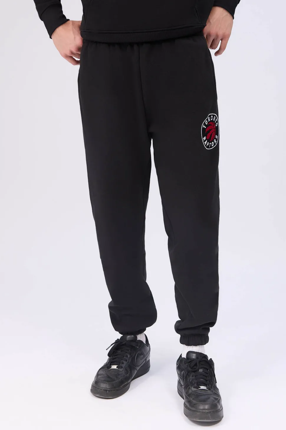 Mens Toronto Raptors Embroidered Logo Sweatpant