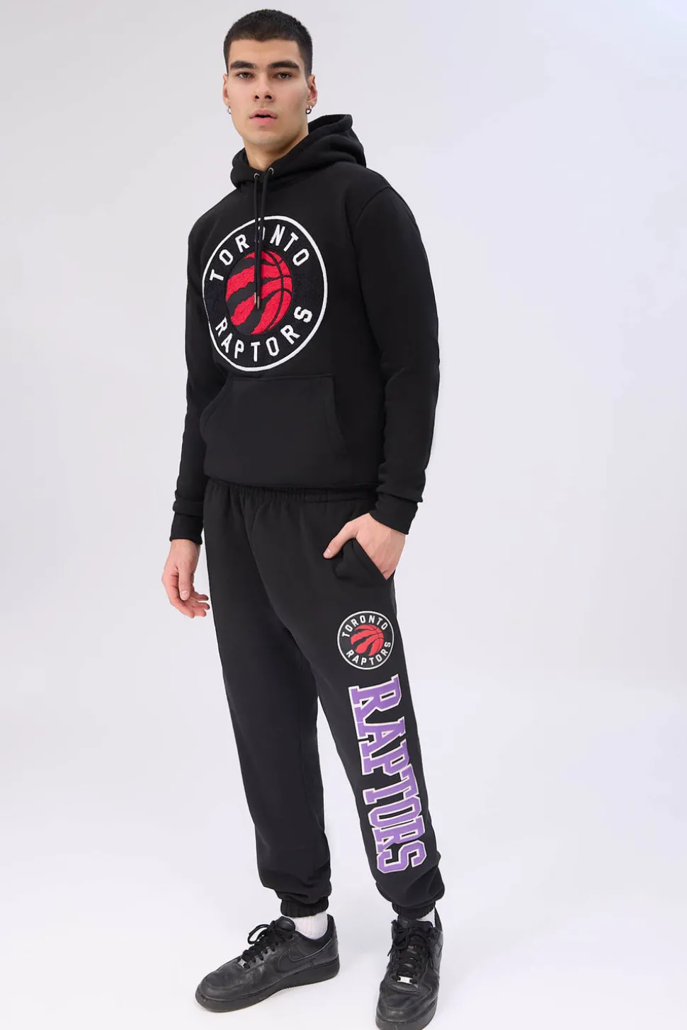 Mens Toronto Raptors Logo Sweatpant