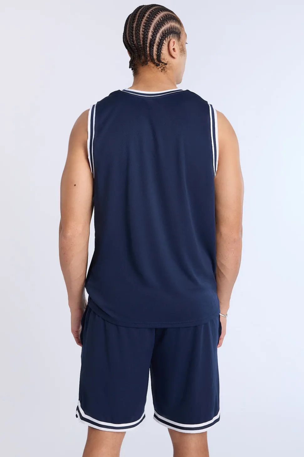 Mens University of North Carolina Navy Mesh Shorts