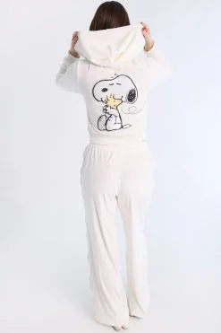 Peanuts Snoopy and Woodstock 2-Piece Velour Set