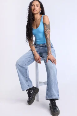 Scoop Neck Bodysuit