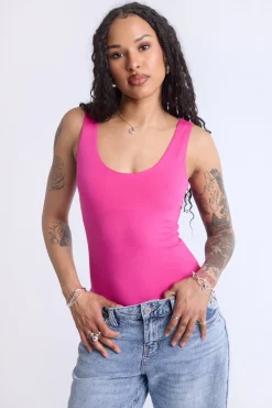 Scoop Neck Bodysuit