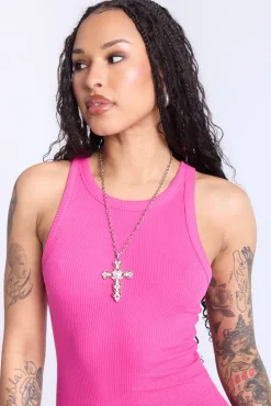 Sleeveless Midi Bodycon Dress