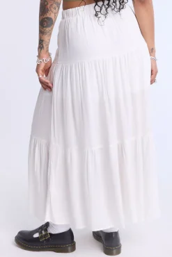Tiered Maxi Skirt
